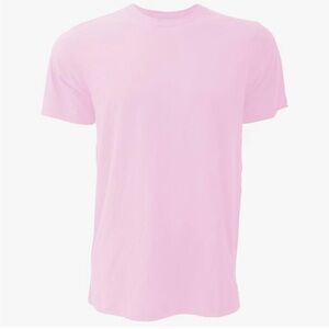 BELLA+CANVAS Adult Unisex T-Shirt in soft pink M NWT